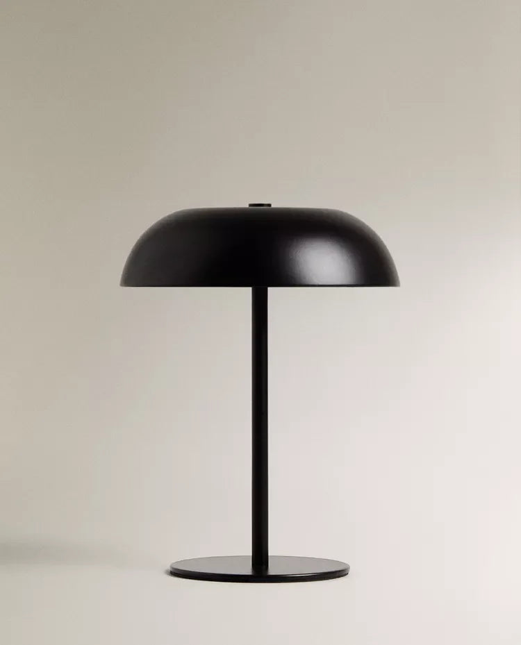 lampe table led rechargeable couleur doré moderne sans fil intensité variable blanc rouge portable