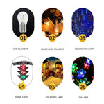 ruban led flexible autocollant lumineux décoration intérieur lampe moderne câble raccordement couleur vive