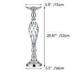 Support floral or réticulé moderne bouquet artificiels 45cm 52cm 59cm mariage table