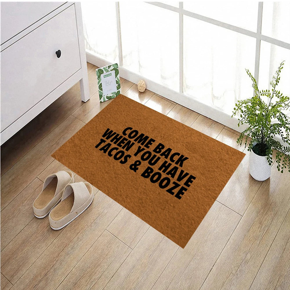 tapis d'entrée marron clair texture coir antidérapant adhésif protecteur moderne résistant corrosion