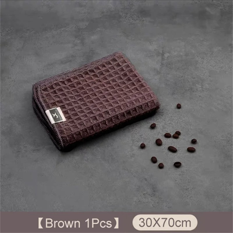 serviette cuisine carreaux gris moderne super absorbe microfibres 30x30cm 30x70cm
