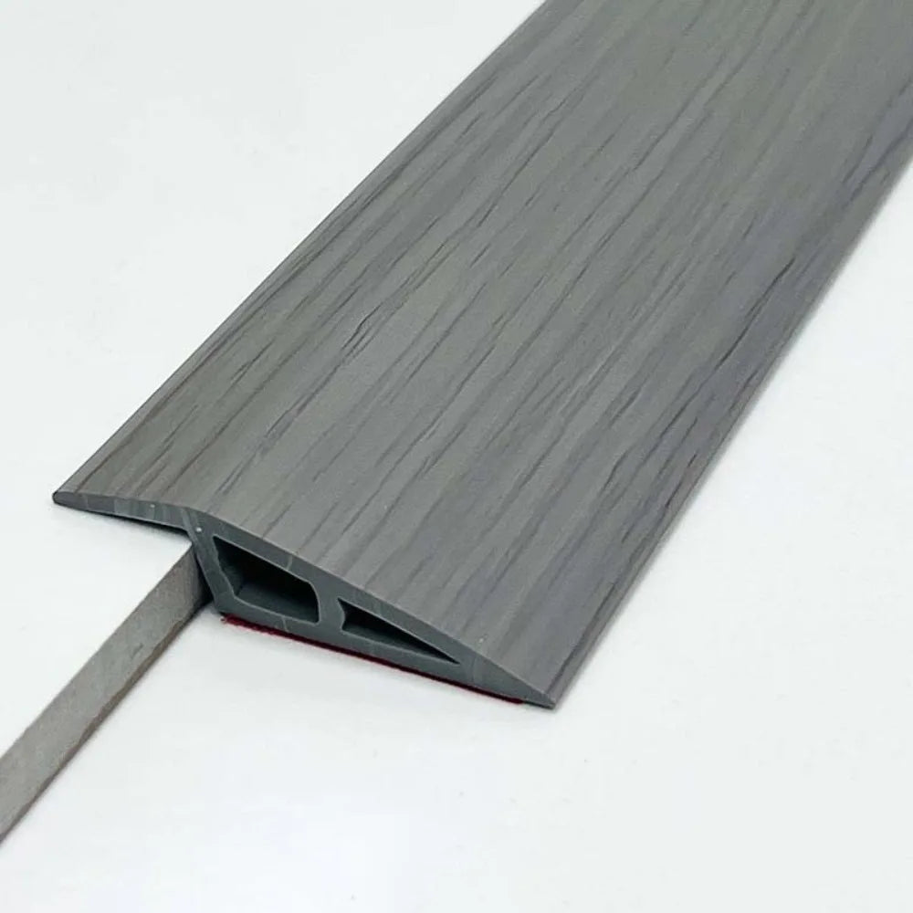 seuil porte imitation bois auto adhésif noir marron clair moderne guide taille