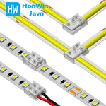 connecteurs led ruban blanc jaune gris noir moderne technologiques strip wire vis fixations câbles