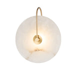 lampe murale moderne blanc veines dorées minimaliste cuisine chambre entrée salle manger
