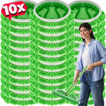 tampon microfibre vert doux absorbant clip pratique nettoyage sol meubles humidification écologique rechargeable