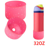 protège bouteille rose points brillants moderne 24oz 32oz 40oz