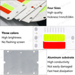 plaque led rgb 50w blanc rouge vert moderne perforations câbles connexion