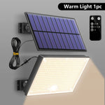 lampe solaire détecteur mouvement 400 led noir violet moderne extérieur contemporain