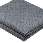 tapis acrylique antimicrobien controle odeurs motif fleur gris decoratif classique materiau bricolage