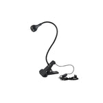 lampe flexible noir clip usb moderne lecture étude chambre chevet