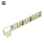ruban led blanc moderne adhésif leds connecteurs 65mm longueur maison bricolage