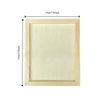 cadres bois naturels classiques différents enfants decoration photo façon rustique
