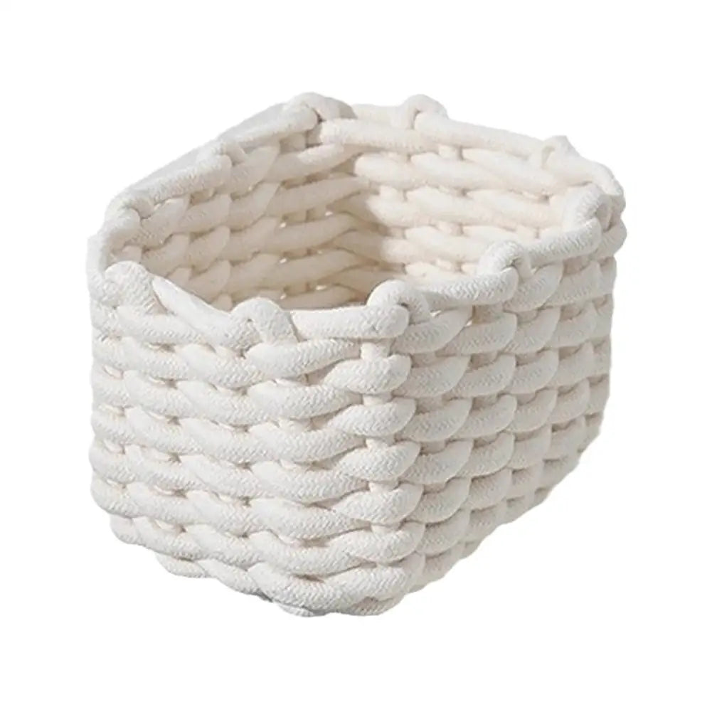 panier tissé main pliable respectueux environnement gris clair blanc noir rustic