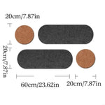 protections meubles feutrees aspect minimaliste couleurs marron beige gris modernes adhesives
