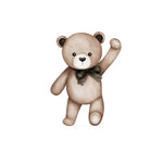 décoration fête bébé ours peluche 36 pouces 24 pouces 18 pouces rubans mignon classiqueOpaque