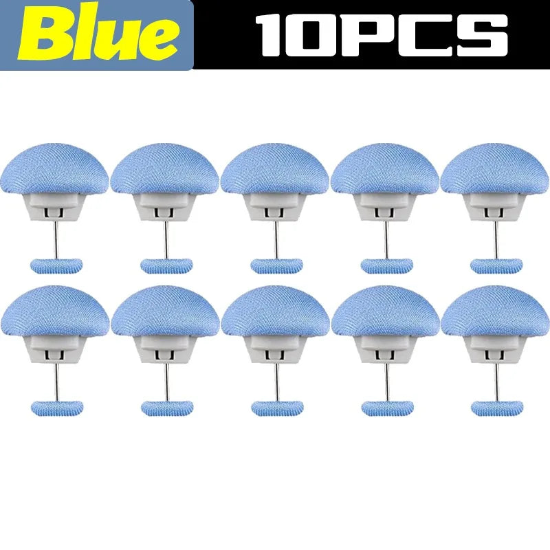 boutons couverture moderne boutons antidérapants métal coton boutons lit ensembles 10pcs rose bleu blanc