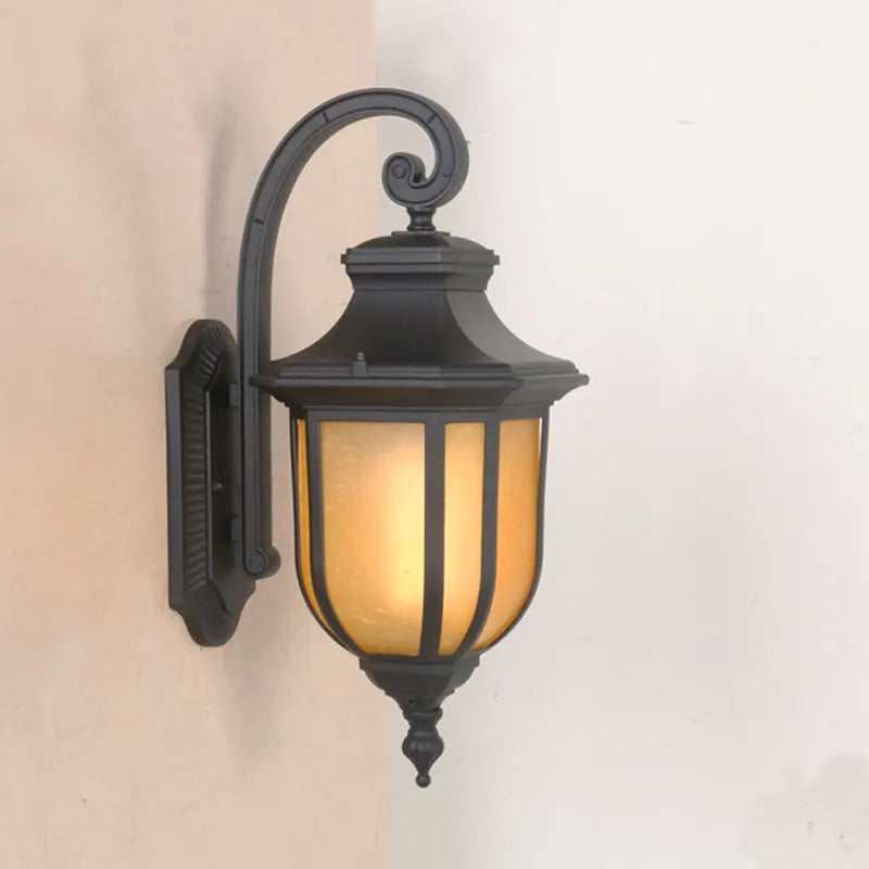 lampe murale noire classique transparente rayures horizontales plaque fixation éclairage mural