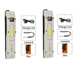 lampe torchon led rechargeable lumen blanc moderne compact clip uv intense