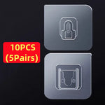 supports murals transparents adhésifs modernes pvc opaques 6cm 6cm multiples utilisations