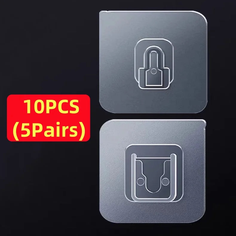 supports murals transparents adhésifs modernes pvc opaques 6cm 6cm multiples utilisations