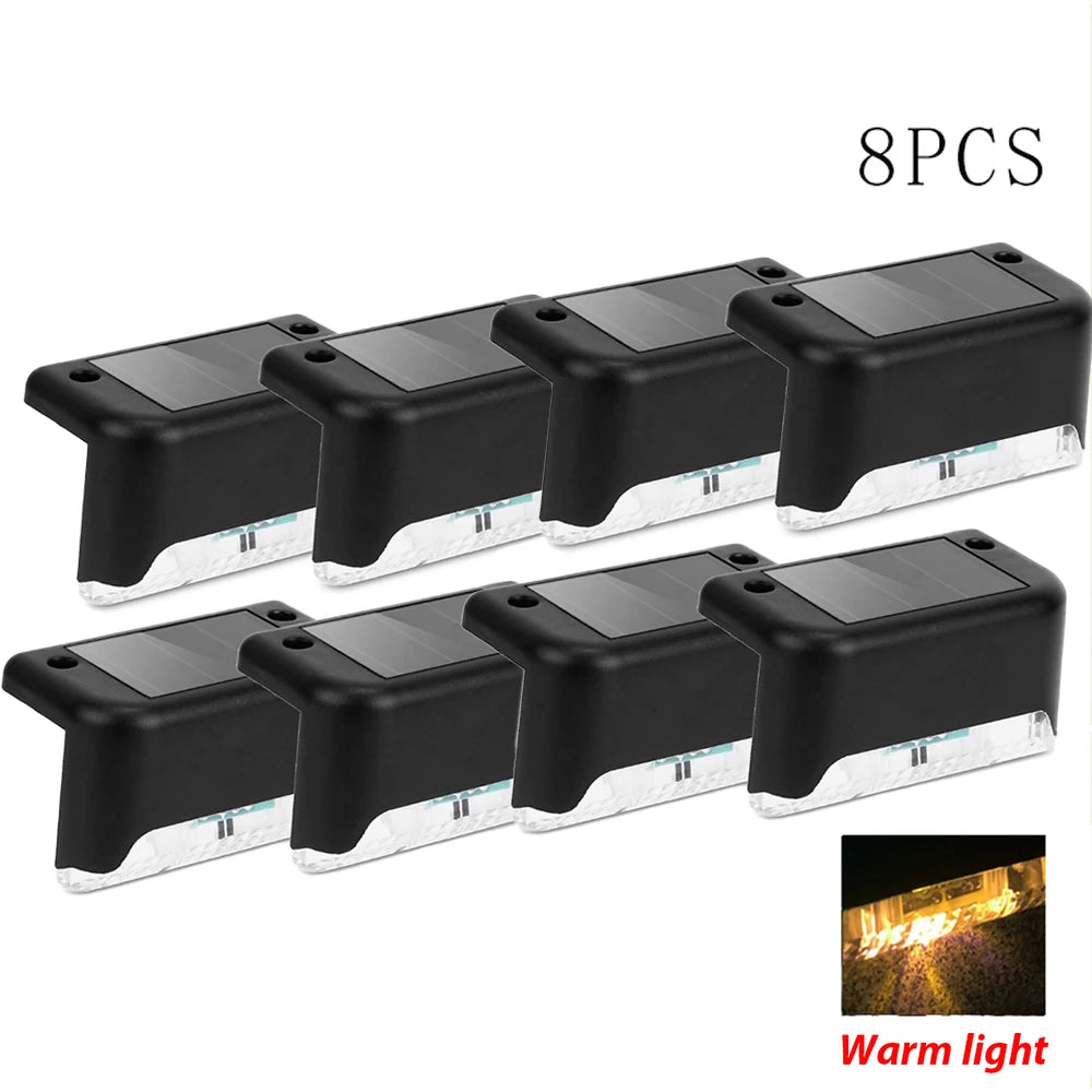 lampe solaire led moderne noire adhésive compacte extérieure balcon jardin vis