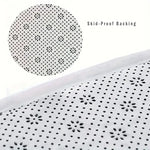 tapis bain gris antidérapant absorption eau épais moderne cheveux longs lavable durable sol