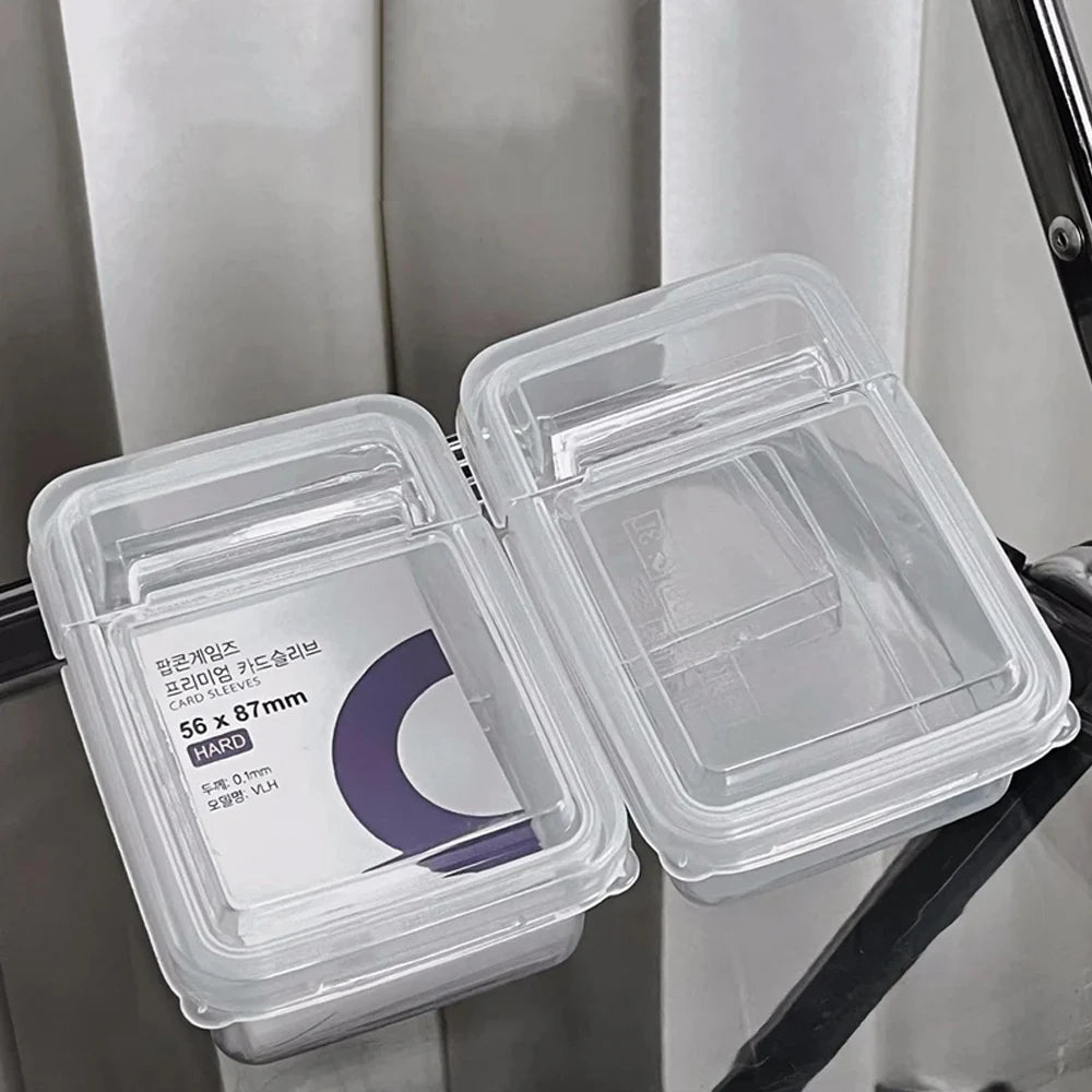 boîtes rangement transparentes modernes cartes photos aliments clés décors minimalistes pratiques multifonctionnels