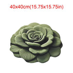 tapis fleur rose relief moderne polypropylène maison chambre rouges bleus verts violets noirs blancs