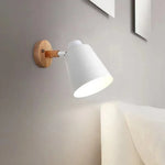lampe murale moderne minimaliste led vert blanc noir contemporaine fixée vis
