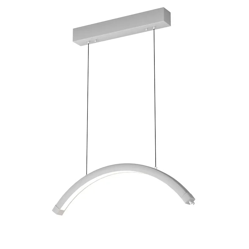 lampe salon led réglable noir blanc rose moderne minimaliste suspension chambre