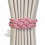 bracelets tressés nœuds chinois boucles magnétiques couleurs variées moderne ethnique adultes enfants
