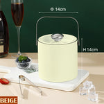cuve glace argentée lisse moderne tongs refroidisseur vin boisson bière