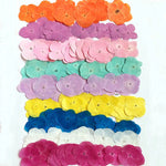 fleurs séchées hybrides orange rose violet bleu décoration maison intérieure DIY craft deco festive