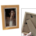 cadre photo bois moderne blanc noir clips carton arrière 9x13cm 10x15cm 15x20cm a4