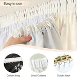 crochets suspension rideau blancs modernes pvc 100pcs 200pcs 500pcs accessoires fenêtres