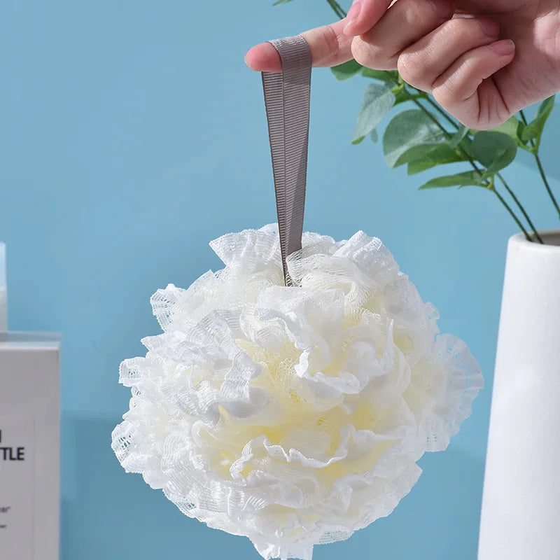 boule bain douce maille fine moderne noir rose blanc durable absorbant