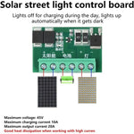 module commande led vert carte electronique lampadaire economie energie fixations vis