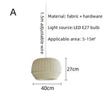 suspension lumineuse moderne blanc rayures horizontales finies opaques led e27 chambre salon
