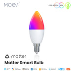ampoule led intelligente e14 blanc jaune rouge verte bleue transparente moderne minimaliste