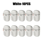 porte savon moderne blanc translucide rayures adhésif compact voyage savon pochette rangement washbag minimaliste