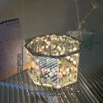 décorations transparentes tulipes opalescentes boîtes clips modernes intérieur saint valentin anniversaire baby shower