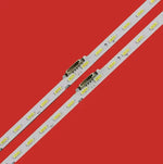 ruban led blanc 6v 54 leds 706mm moderne non visible connecteurs