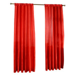 rideaux plissés blanc bleu rouge élégants semi transparent salon moderne polyester