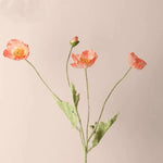 bouquet artificiel fleurs modernes rouge blanc bleu jaune vert feuilles vertes mariage anniversaire décoration