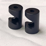 supports câble noir modernes lustres suspendus clip montage mur