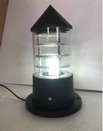 lampe table moderne transparente noir sans ampoule câble électrique ip65 aluminium
