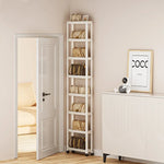 étagère mobile roulettes blanc moderne plateaux lisses suspendus porte chariot multifonctionnelle adjustable almacenamiento