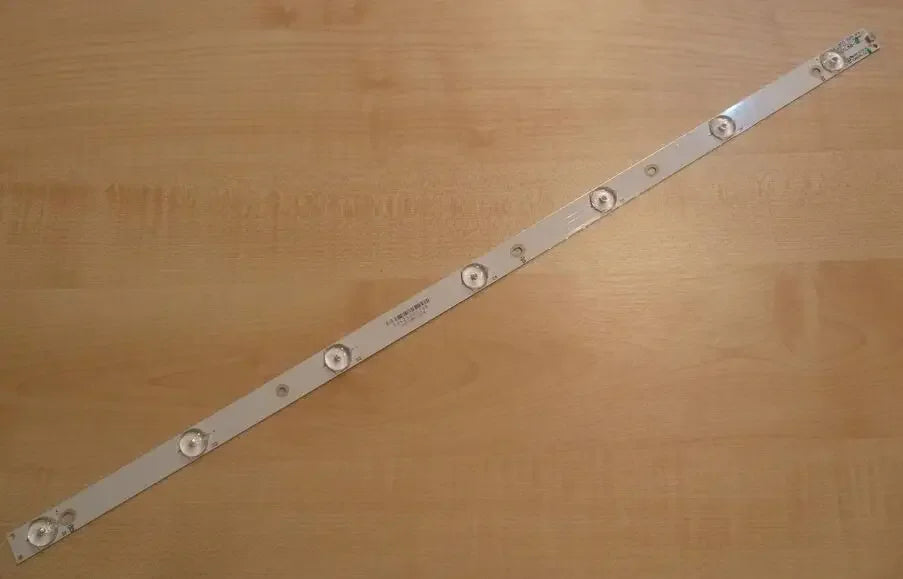 barre lumineuse led argentée moderne fixations 32 pouces éclairage technologique télévision remplacement qualité haute