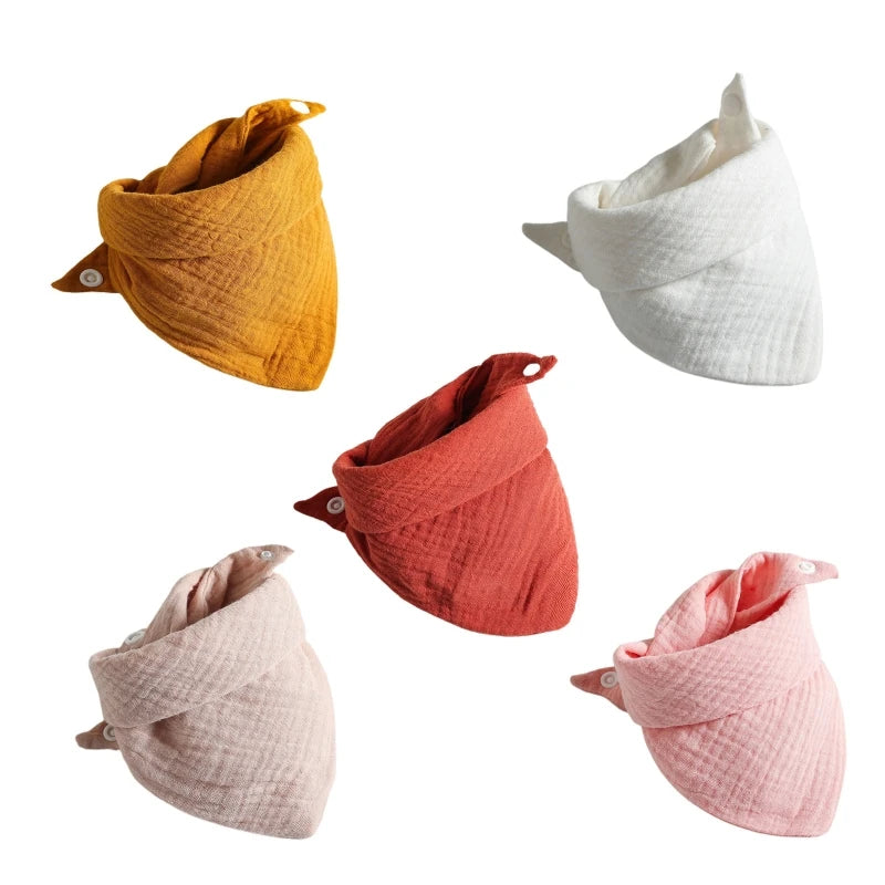 écharpe bébé rose blanche uni douce classique cotonnée ans unisexe