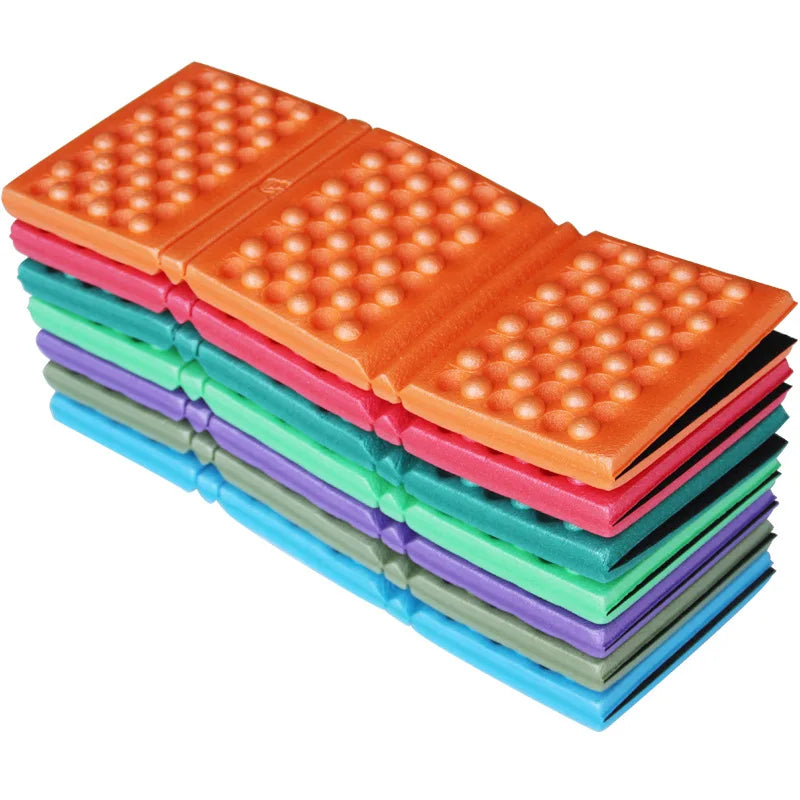 tapis sol pliable imperméable mousse pu pvc vert bleu violet orange rouge moderne camping